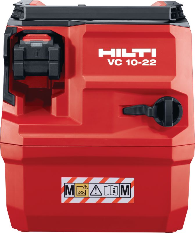 VC 10M22 Cordless dust extractor Jobsite Vacuum Cleaners Hilti