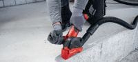 AG 6D-22 Cordless angle grinder (150 mm) Powerful cordless angle grinder with brushless motor, SensTech control and advanced safety features for discs up to 150 mm (Nuron battery platform) Applications 2