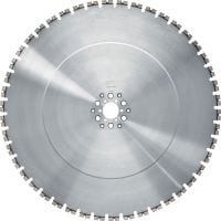 SPX LCS Equidist Wall Saw Blade (60HY: fits on Hilti, Husqvarna®, Tyrolit®) Ultimate wall saw blade (5-10 kW) for high-speed cutting and a longer lifetime in reinforced concrete (60HY arbor fits on Hilti, Husqvarna®, Tyrolit® wall saws)