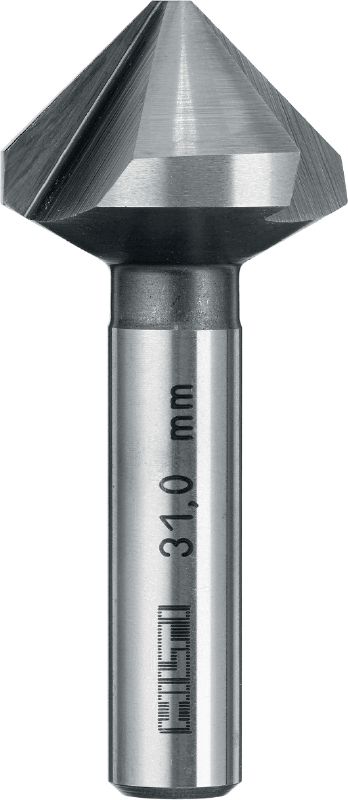 HSS-CB Countersink drill bit Countersink bit for countersinking and deburring holes in metal compliant with DIN 335