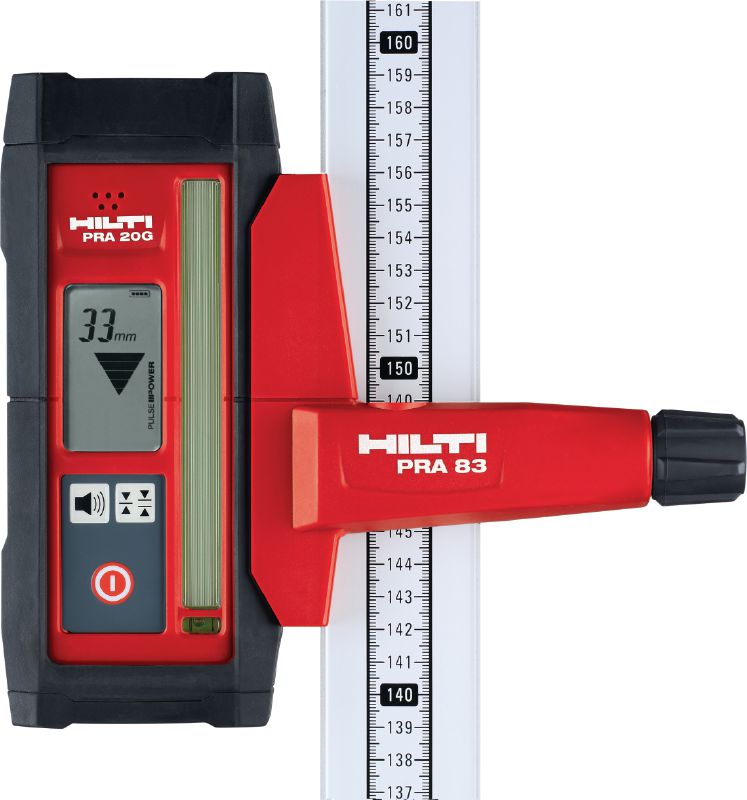Laser receiver PRA 20G Receivers, Target Plates and Reflectors