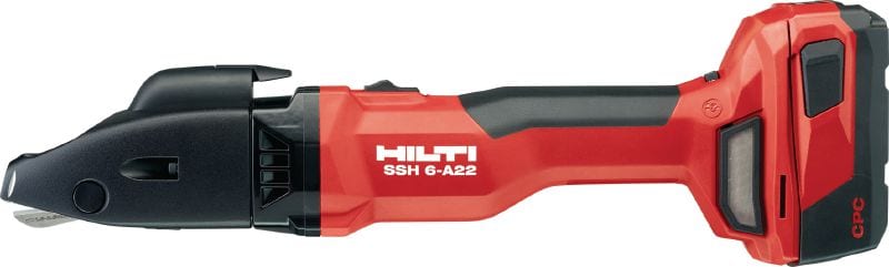 SSH 6 A22 Cordless double cut shears Specialty power tools Hilti Australia