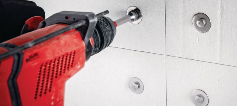 HFB-HCR Wedge anchor High-performance wedge anchor with high corrosion resistance for fastening fire protection boards to concrete Applications 1
