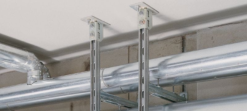 HST-BW Wedge anchor High-performance wedge anchor for everyday static and seismic loads in cracked concrete (carbon steel, big washer) Applications 1
