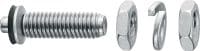 X-BT-ER Stainless steel threaded studs Threaded stud for electrical connectors on steel in highly corrosive environments