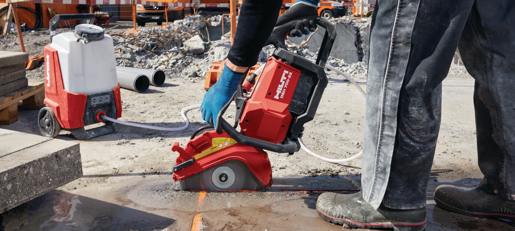 Hilti concrete saw dsh 700 discount