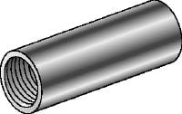 Round coupling nut (HDG) Hot-dip galvanised (HDG) coupling nut for extending threaded rods