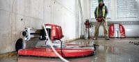 SPX LCS Equidist wall saw blade (60HY: fits on Hilti, Husqvarna®, Tyrolit®) Ultimate wall saw blade (5-10 kW) for high-speed cutting and a longer lifetime in reinforced concrete (60HY arbor fits on Hilti, Husqvarna®, Tyrolit® wall saws) Applications 2