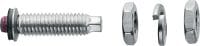 Electrical connector S-BT-ER Threaded screw-in stud (stainless steel, metric thread) for electrical connections on steel in highly corrosive environments