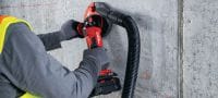 AG 6D-22 Cordless angle grinder (150 mm) Powerful cordless angle grinder with brushless motor, SensTech control and advanced safety features for discs up to 150 mm (Nuron battery platform) Applications 3