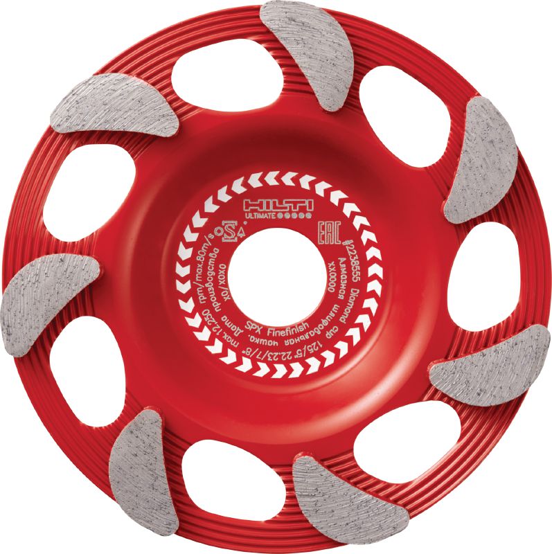 SPX Fine Finish diamond cup wheel Ultimate diamond cup wheel for angle grinders – for finishing grinding concrete and natural stone