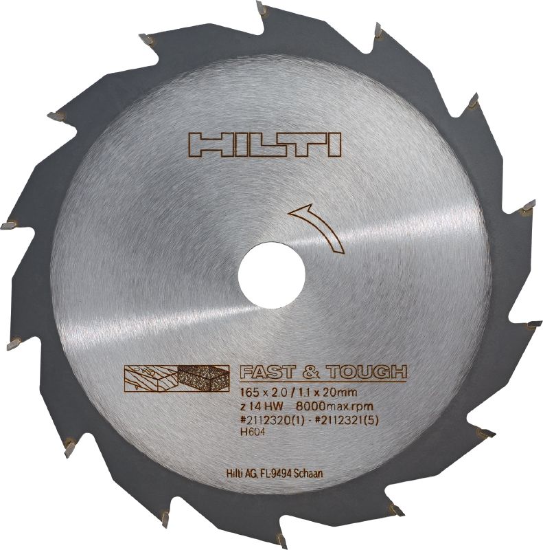 Wood/lumber circular saw blade Premium circular saw blade for fast cutting in construction wood and timber