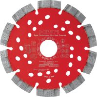 SPX-SL hard concrete diamond blade Ultimate diamond blade with Equidist technology for slitting in hard concrete